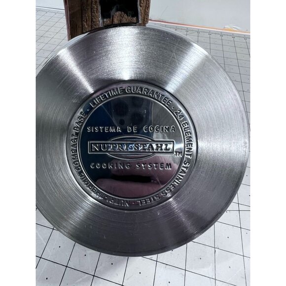 NEW Nutri-Stahl 1.5 Qt Stainless Steel Saucepan With Handle & 24-Element Base - Picture 5 of 8